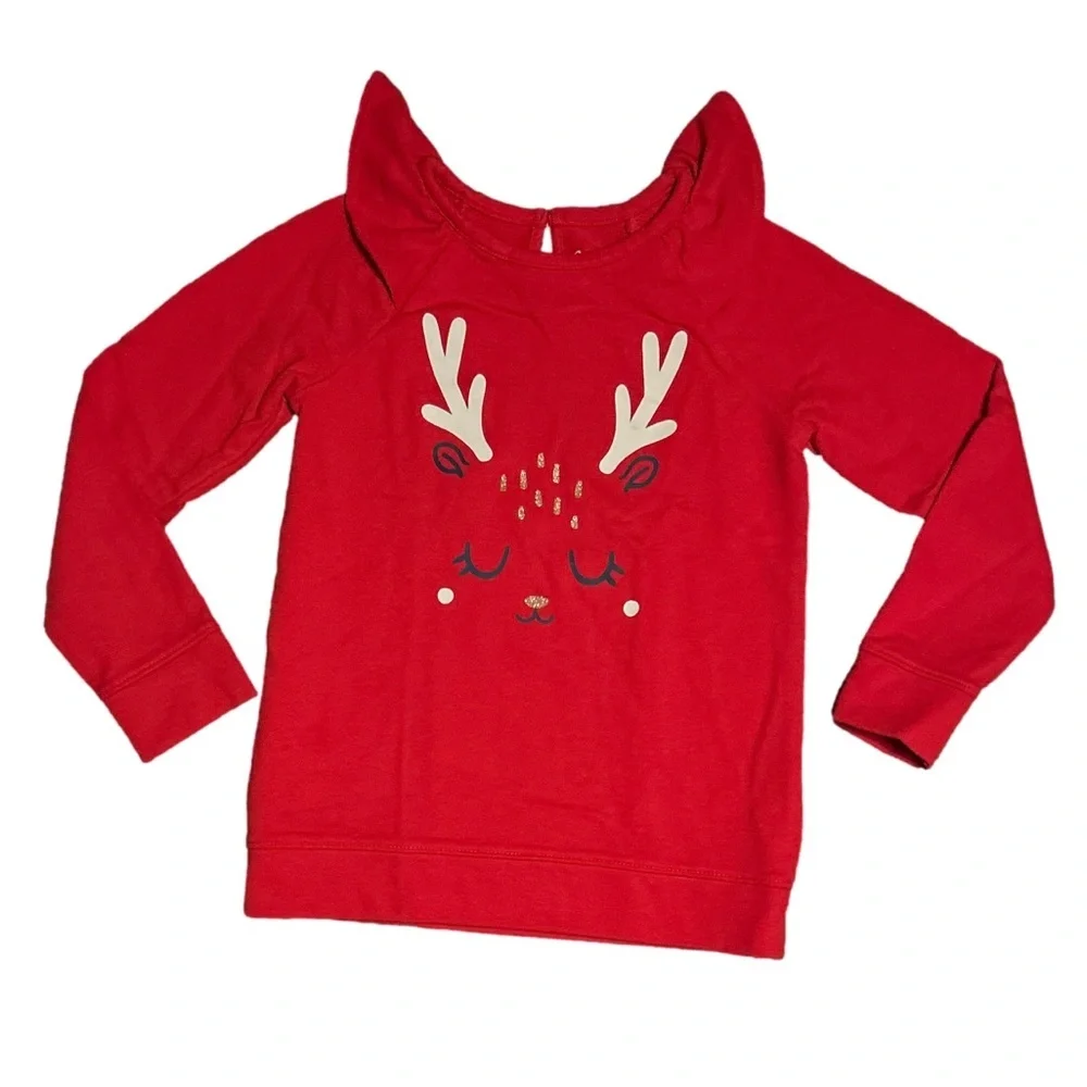 Red Kids Shirts with Festive Designs 5